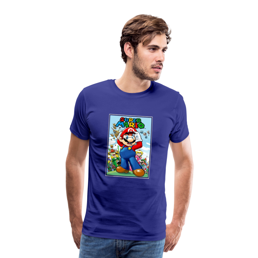 SUPER mario 6 Men's Premium T-Shirt - royal blue