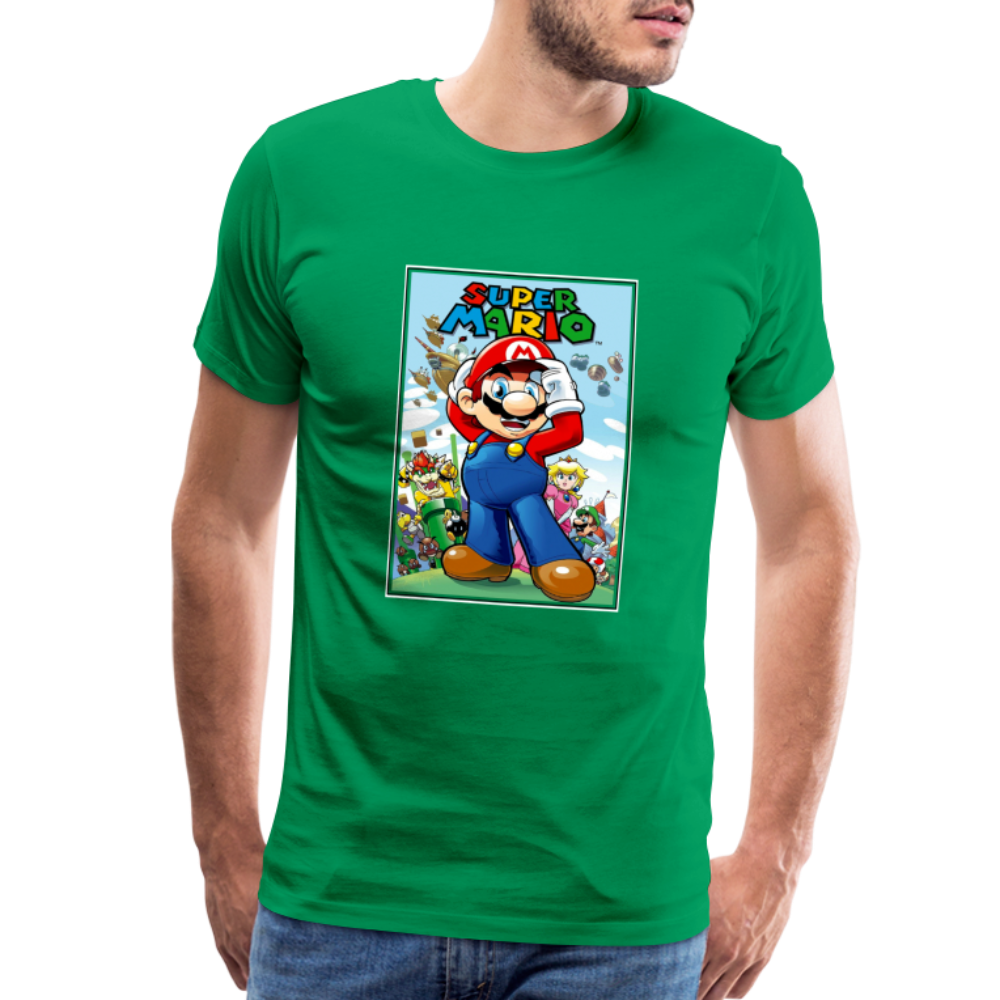 SUPER mario 6 Men's Premium T-Shirt - kelly green