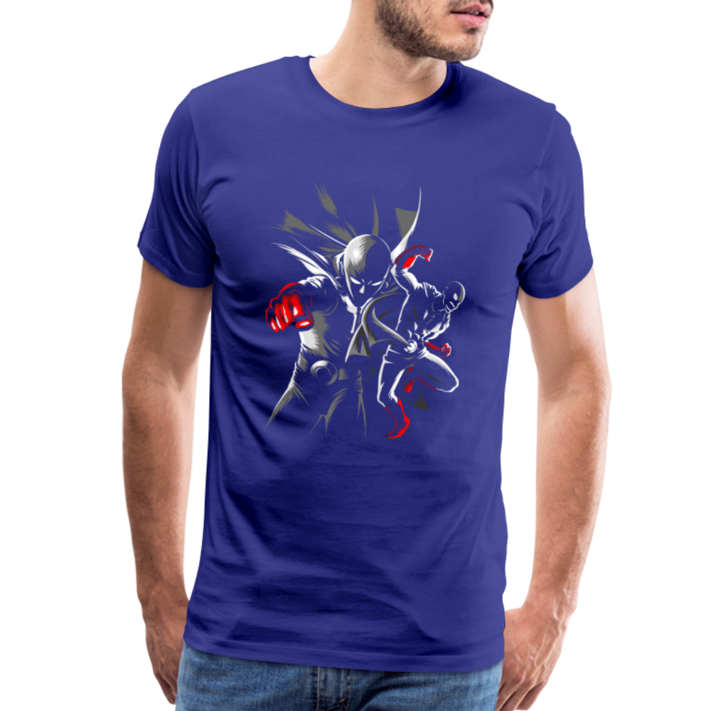 Saitama One Punch Man 1 Men's Premium T-Shirt - royal blue