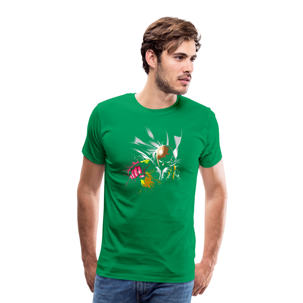 Saitama One Punch Man 2 Men's Premium T-Shirt - kelly green