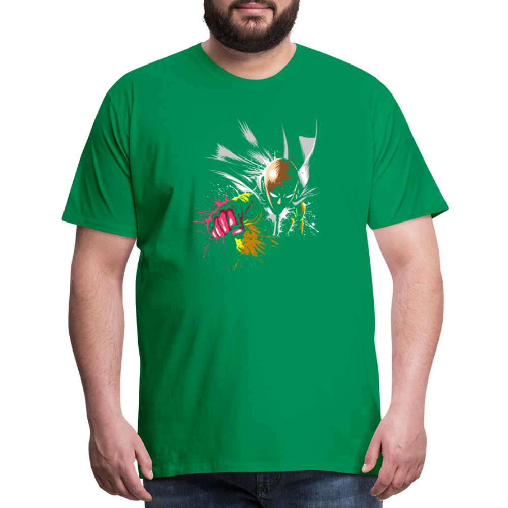 Saitama One Punch Man 2 Men's Premium T-Shirt - kelly green