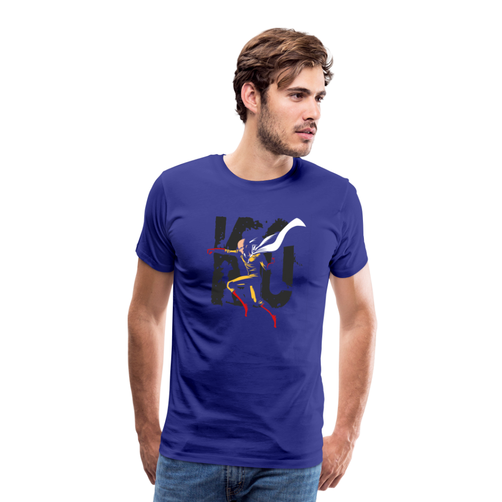Saitama One Punch Man 3 Men's Premium T-Shirt - royal blue